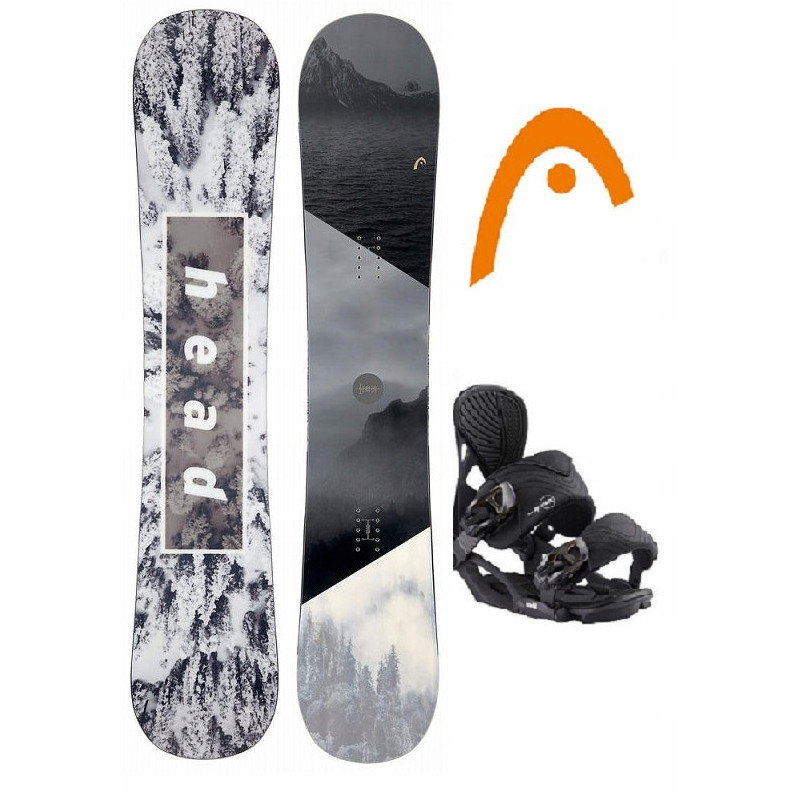 Zestaw snowboardowy Head True 2.0 Black +Head Nx One