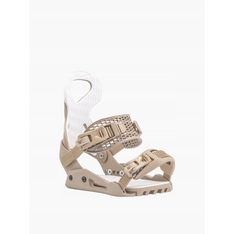 Wiązanie snowboardowe Drake Queen Sand/White