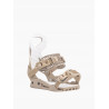 Wiązanie snowboardowe Drake Queen Sand/White