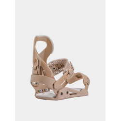 Wiązanie snowboardowe Drake Queen Sand/White