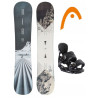 Zestaw snowboardowy Head True 2.0 Grey + Head Nx One