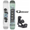 Zestaw snowboardowy Drake Squad Wide + Drake  Fifty  + gratis