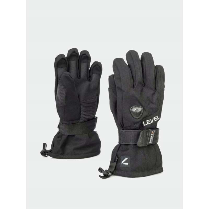Rękawice Level Fly Junior Black