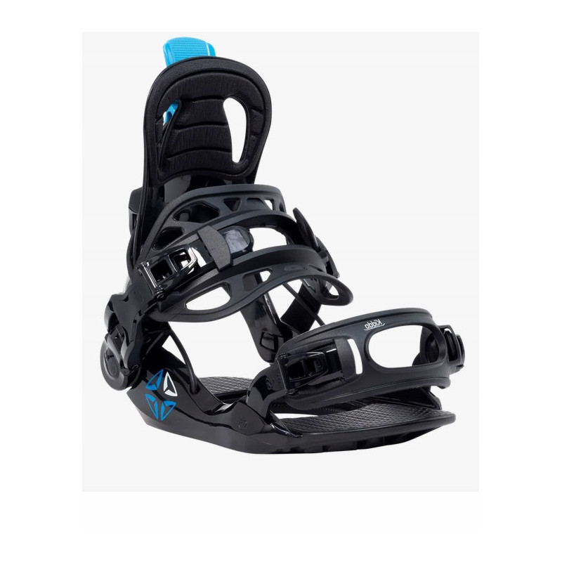 Wiązanie snowboardowe SP Fastec Kiddo Black + gratis