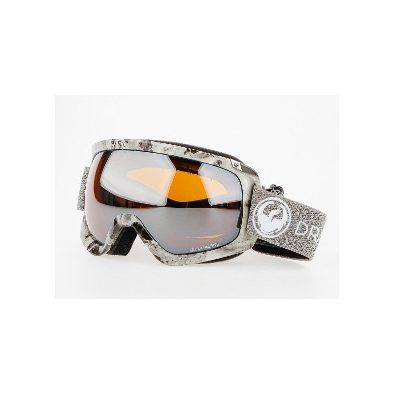Gogle Dragon Rogue Silver Lumalens + gratis