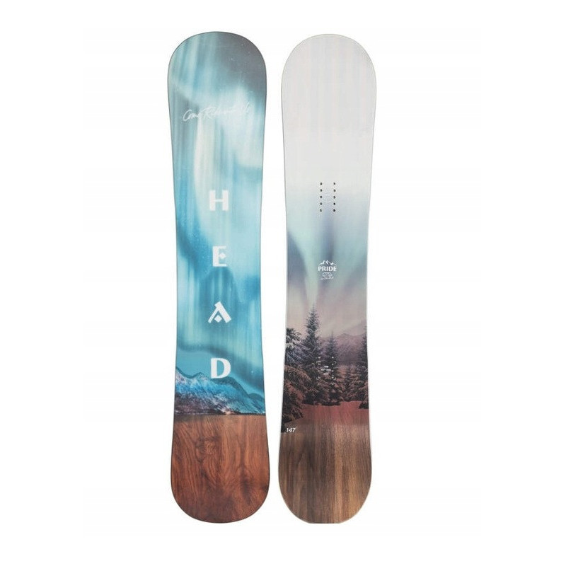 Deska snowboardowa Head Pride 2.0 Camba Aurora + gratis