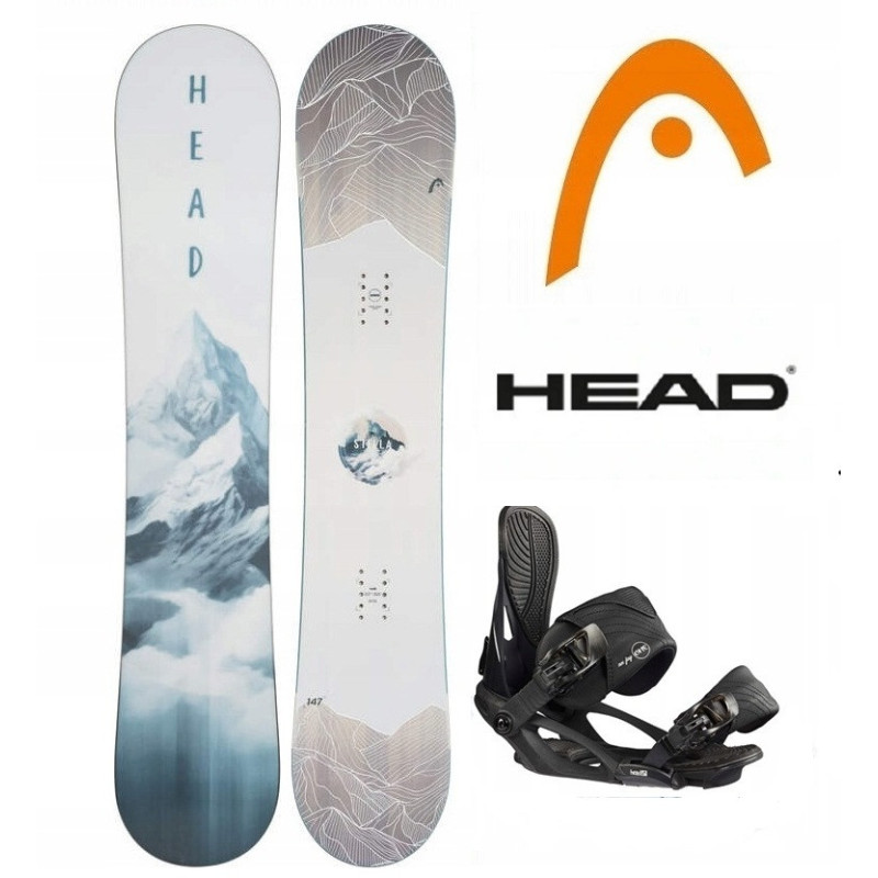 Zestaw snowboardowy Head Stella White 2026 + Head NX Fay + gratis