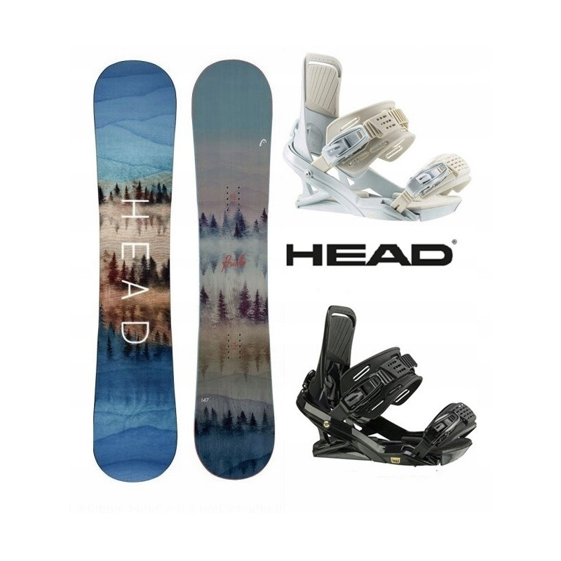 Zestaw snowboardowy Head Pride Aqua + Head FX Fay LYT + gratis