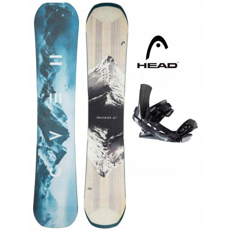 Zestaw snowboardowy Head Daymaker LYT Hybrid + Head Fx One LYT + gratis