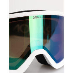 Gogle Dragon Dx3 Otg White/Lumalens Green Ion