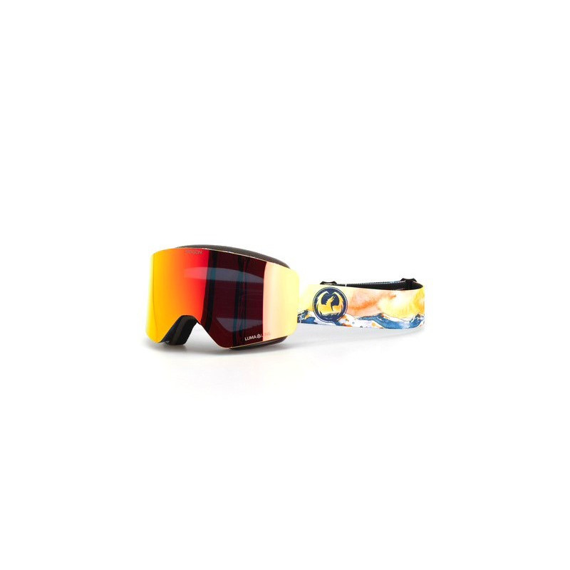 Gogle Dragon R1 Otg Powcollab25/Lumalens Red Ion + Lumalens Flash Blue