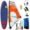 Zestaw Windsurfingowy Windsup Unifiber Deska Oxygen SL 10'7'' + Pędnik XO Sails Dacron 3.5