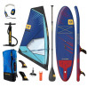Zestaw Windsurfingowy Windsup Unifiber Deska Oxygen SL 10'7'' + Pędnik Glide 5.5 + Wiosło Core Aluminium