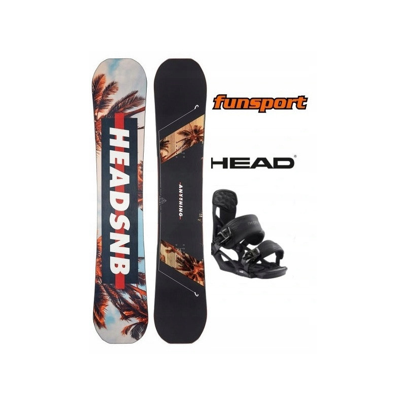 Zestaw  snowboardowy Head Anything Hybrid LYT + Head NX One + gratis