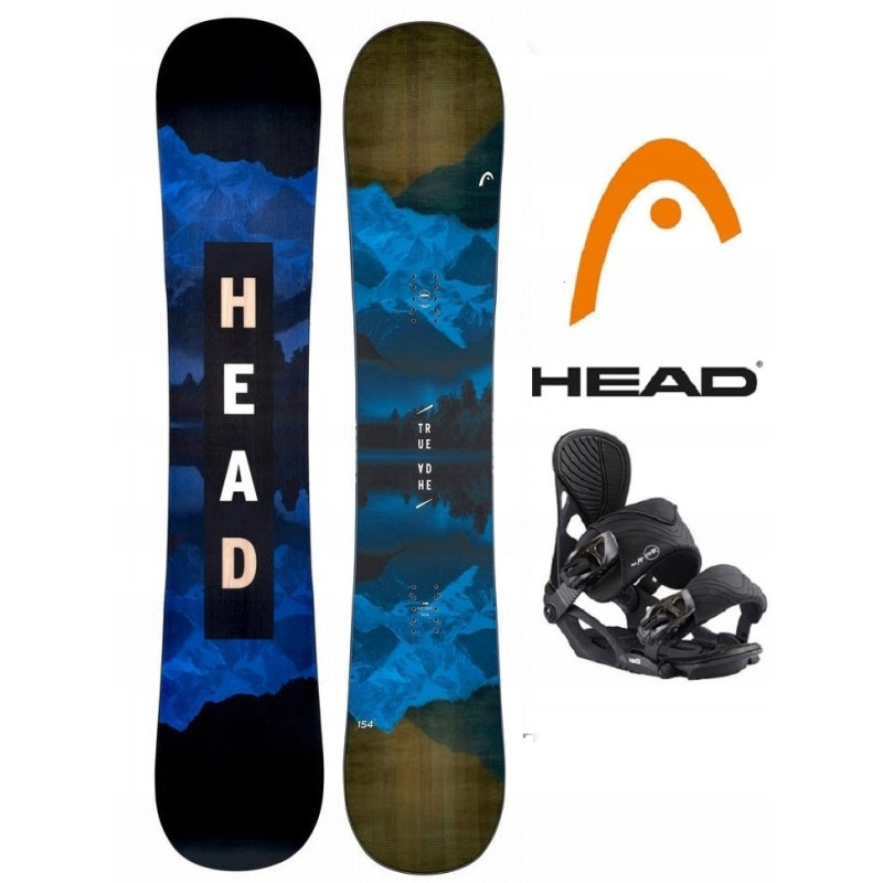 Zestaw snowboardowy Head True 2.0 Blue Wide + Head Nx One